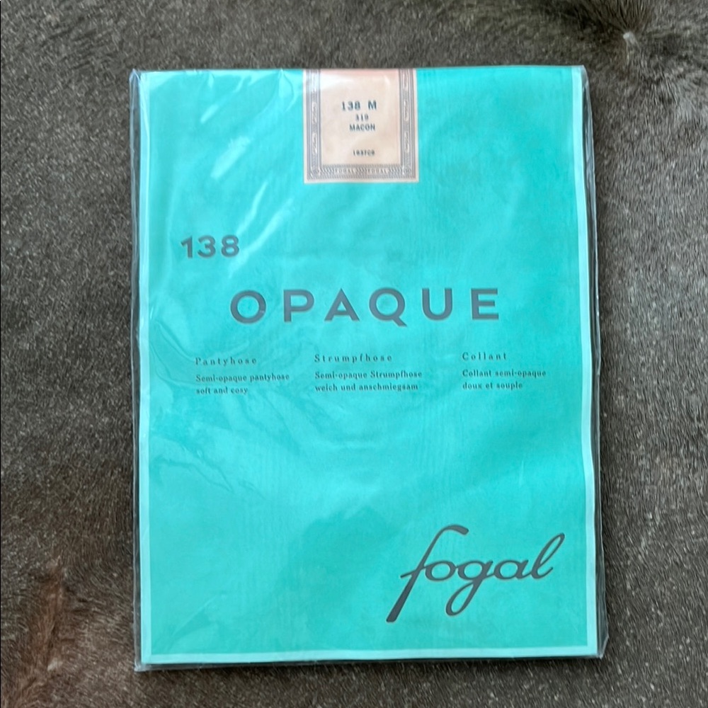 Fogal Opaque 138 Macon Pantyhose